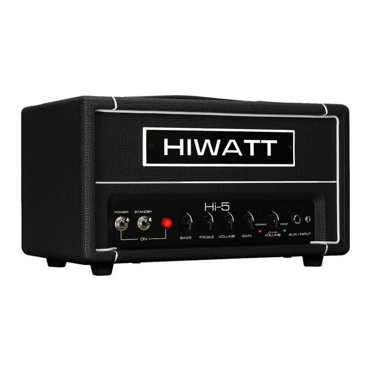Hiwatt Hi-5 Class A Tube 2-Channel Guitar 5W Amplifier Head with Overdrive, 5 Watts