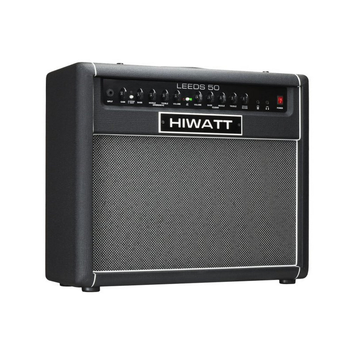 Hiwatt Leeds 50R Guitar Combo 1x12 Amplifier with Spring Reverb, 50 Watts