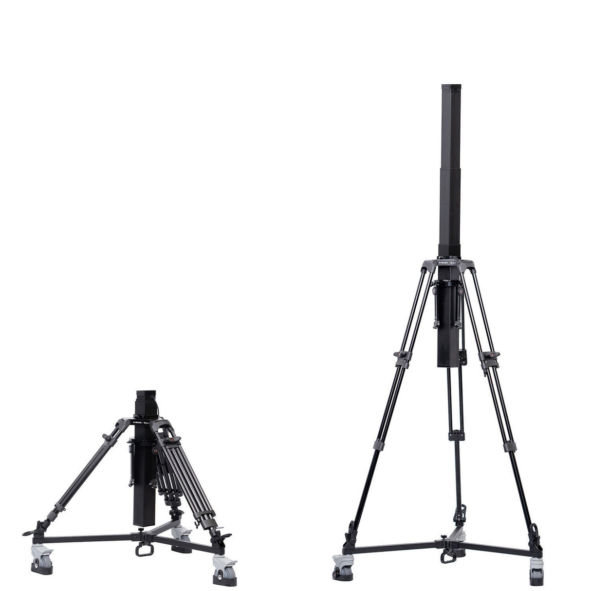 Ikan PT419W-PTZ-TM-MPEDESTAL 19-Inch Widescreen PTZ SDI Teleprompter with Talent Monitor Motorized Pedestal and Dolly