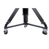 Ikan PT419W-TM-MPEDESTAL 19-Inch Widescreen Teleprompter with Talent Monitor, Motorized Pedestal, and Dolly Turnkey