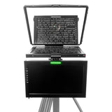 Ikan PT419W-TM 19-Inch Teleprompter with Widescreen Script Monitor and Talent Monitor