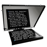 Ikan 15-Inch Teleprompter, Pedestal and Dolly Turnkey System