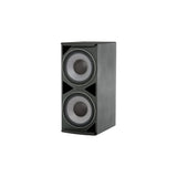 JBL Professional ASB6125 1600W 2 x 15-Inch Subwoofer, Black