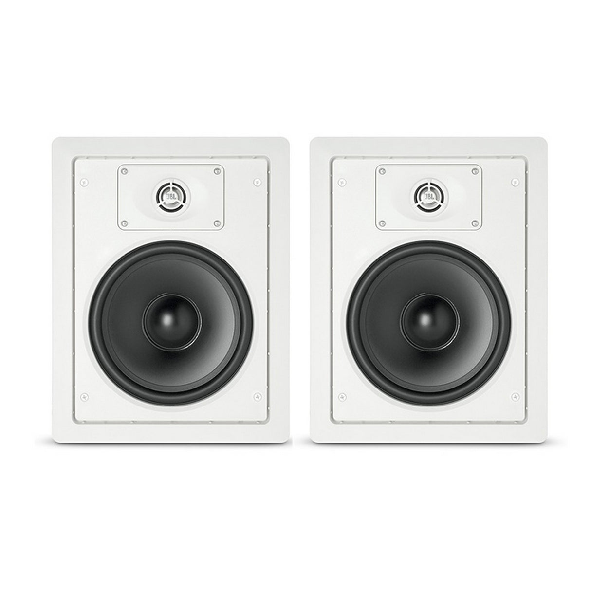 JBL Professional Control 128WT 8-Inch Premium In-Wall Loudspeakers, Pair, White