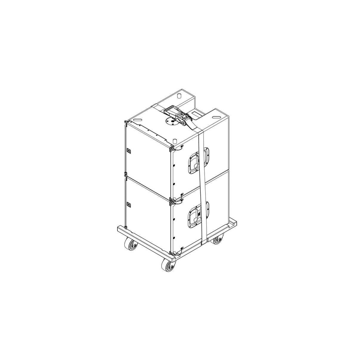 JBL SRX915S VT Vertical Transporter for SRX915S