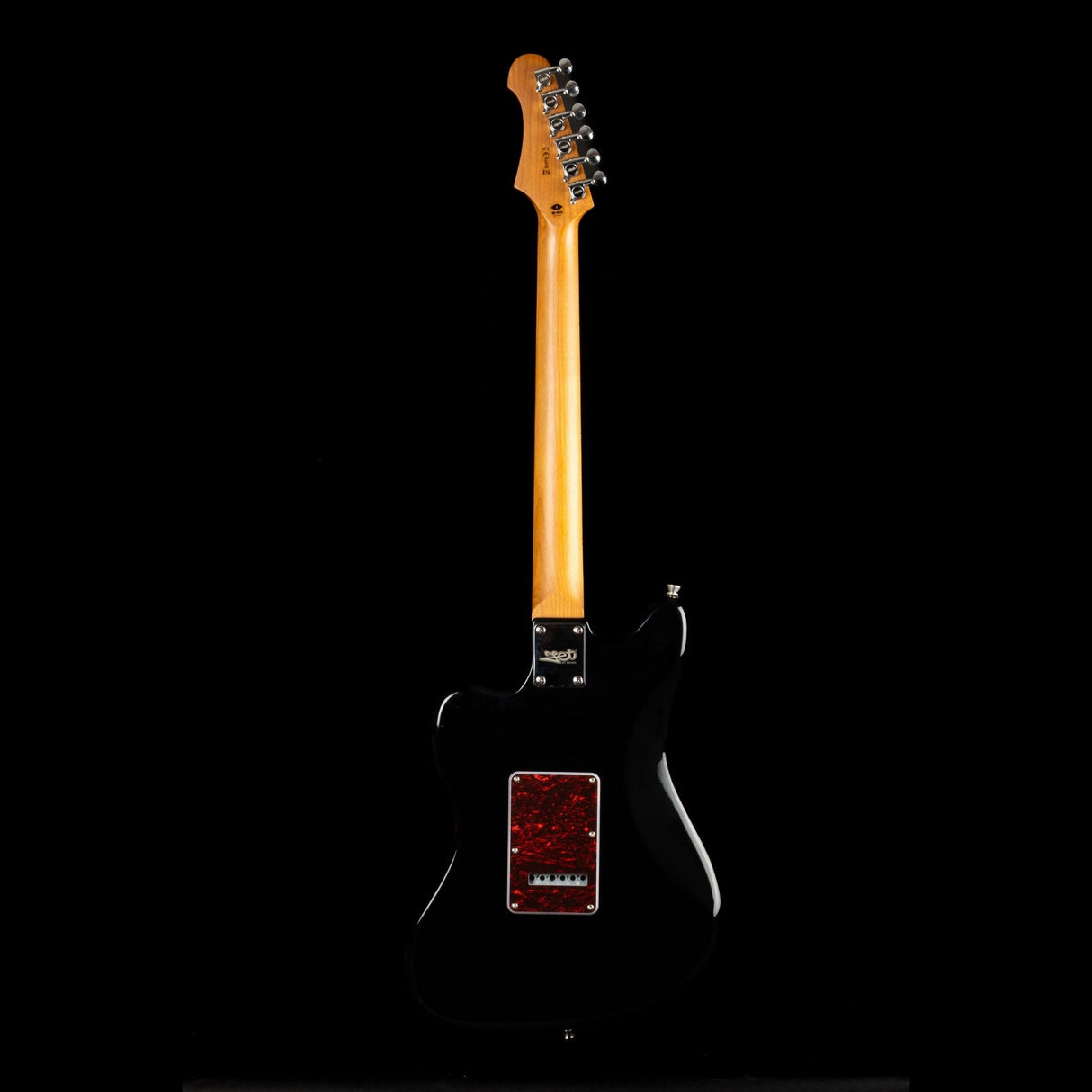 Jet Guitars JJ-300 P90 BK Electric Guitar, Black Finish