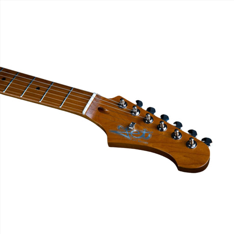 Jet Guitars JS 300 BL SSS Basswood Body Electric Guitar with Roasted Maple Neck/Fretboard