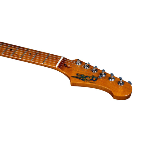 Jet Guitars JS 300 SB SSS Basswood Body Electric Guitar with Roasted Maple Neck/Fretboard