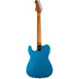 JET Guitars JT-300 Canadian Roasted Maple Basswood Electric Guitar with SS Ceramic Pickup, Lake Placid Blue