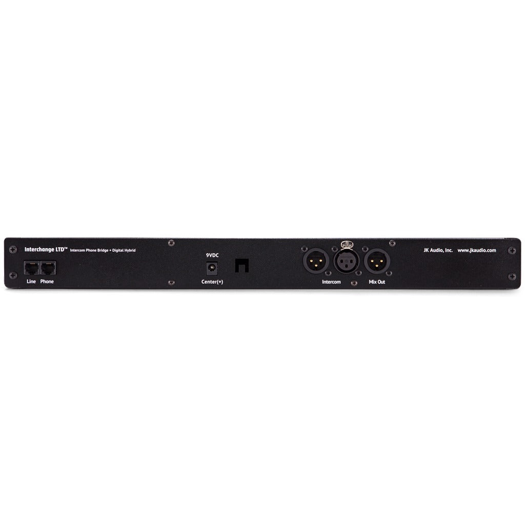 JK Audio INTCHGLTD Interchange LTD 1RU Intercom Phone Bridge + Digital Hybrid