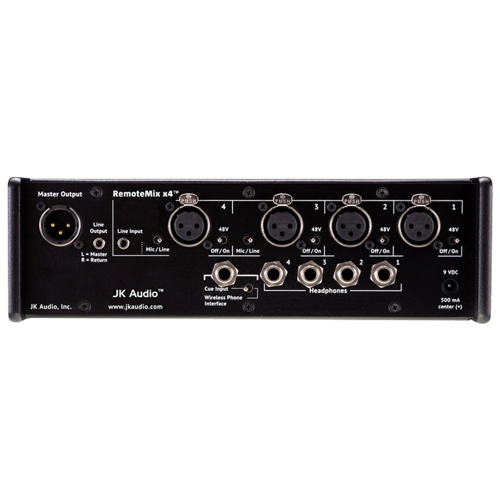 JK Audio RMX4 RemoteMix x4 Four-Channel Field Mixer and Headphone Amplifier