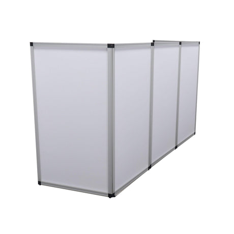 JMAZ Event Booth Facade Adjustable Lightweight Aluminum Frame, White