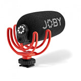 Joby Wavo Microphone Black/Red Audio Recording Microphone