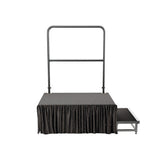 K&M Robust Conductor Podium with Noise Filtering Carpet