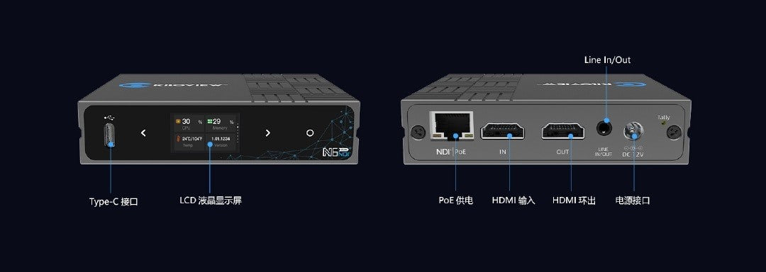 Kiloview N6 1080p60 HDMI Full NDI Bi-Directional Converter
