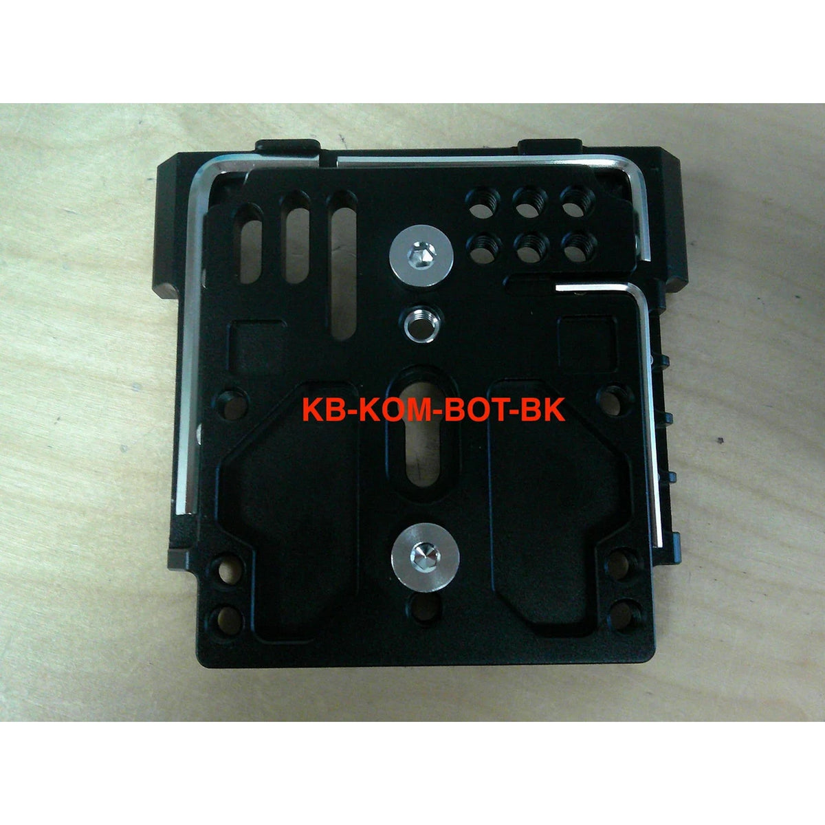 Kondor Blue KB-KOMX-BOT-BK Bottom Plate for RED KOMODO & KOMODO-X, Black