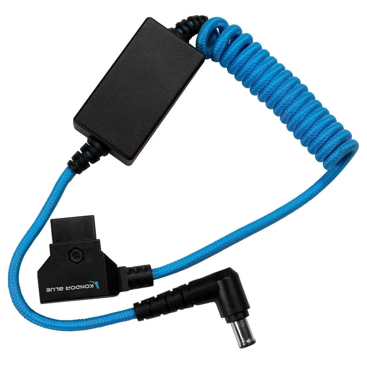 Kondor Blue Coiled D-Tap to 19.5V Regulated DC for Sony FX9/FX6