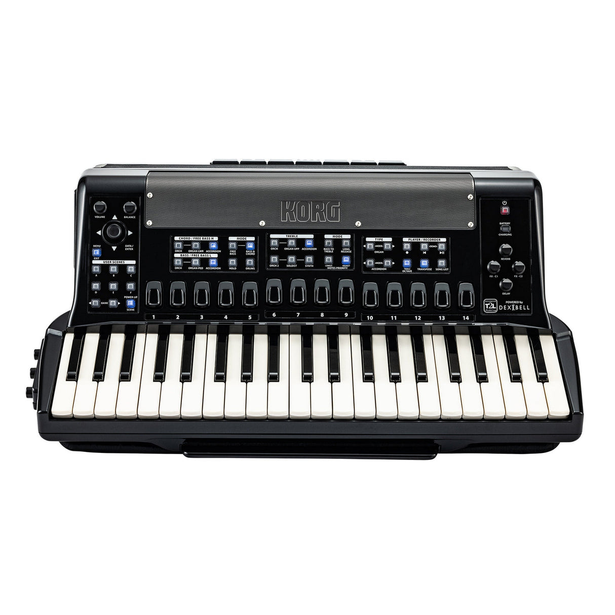 KORG AERO Digital FISA SUPREMA with Piano Keys Digital Accordion