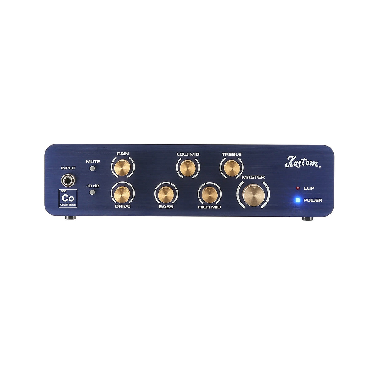 Kustom Cobalt 600 Bass Amplifier Head, 600 Watt