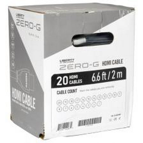 Liberty AV ZG-H02MBP Zero-G Series Copper HDMI Cable Master Pack