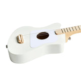 Loog Mini Acoustic Right Handed 3-String Guitar, White