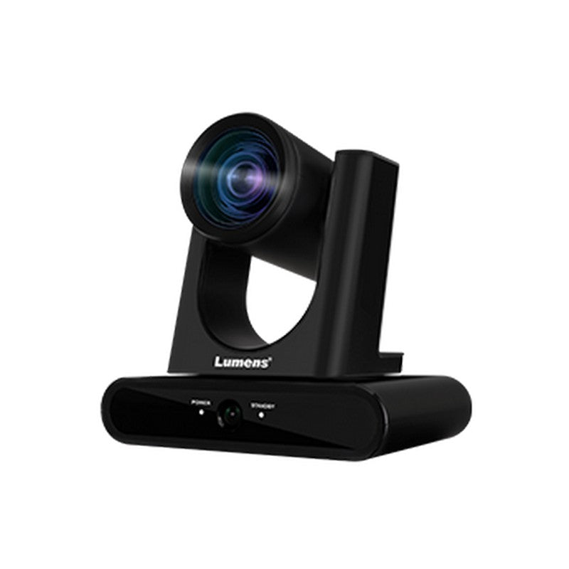 Lumens VC-TR30PB 12x Optical Zoom Full HD IP AI Auto-Tracking Camera, Black