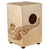 Luna Guitars Henna Dragon Cajon with Bag