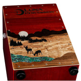 Luna Guitars Vista Deer Cajon with Bag