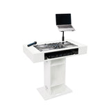 Magma Groove Terminal Modular DJ Booth, White