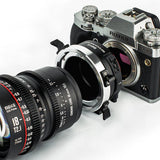 Meike Cinema PLTE-C Sony E Mount Camera to PL Mount Lens Adapter with Variable ND/Clear Filter