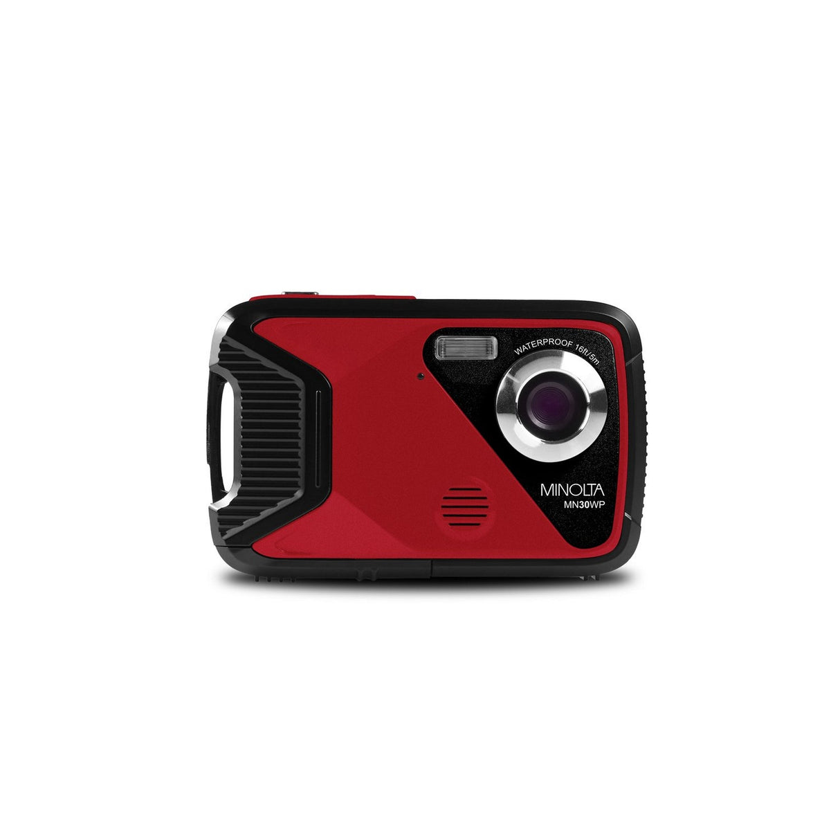 Minolta MN30WP 21 MP 1080P HD Waterproof Digital Camera, Red