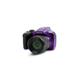 Minolta MN67Z 20 MP 1080p HD Bridge Digital Camera with 67x Optical Zoom, Purple