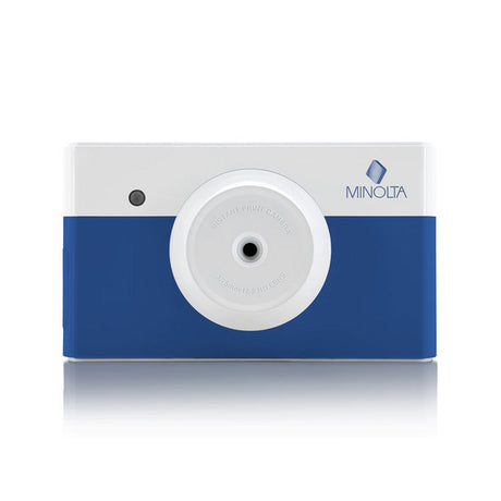 Minolta Instant Print Digital Camera Blue