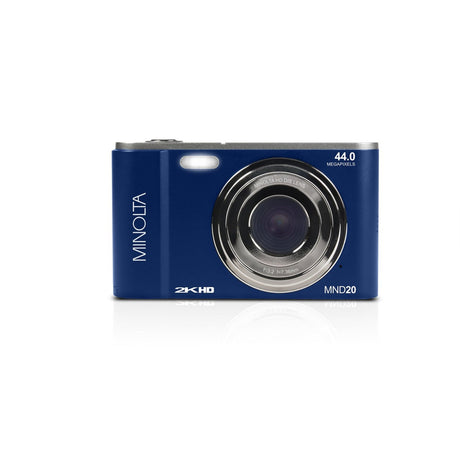 Minolta MND20 44 MP 2.7K Ultra HD Digital Camera Blue