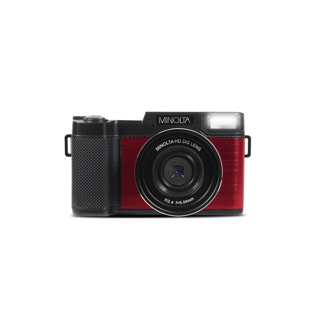 Minolta MND30 30 MP 2.7K Ultra HD Digital Camera Red