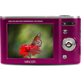 Minolta MND20 44 MP 2.7K Ultra HD Digital Camera, Magenta