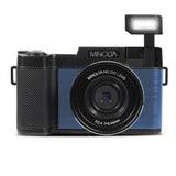 Minolta MND30 30 MP 2.7K Ultra HD Digital Camera, Red