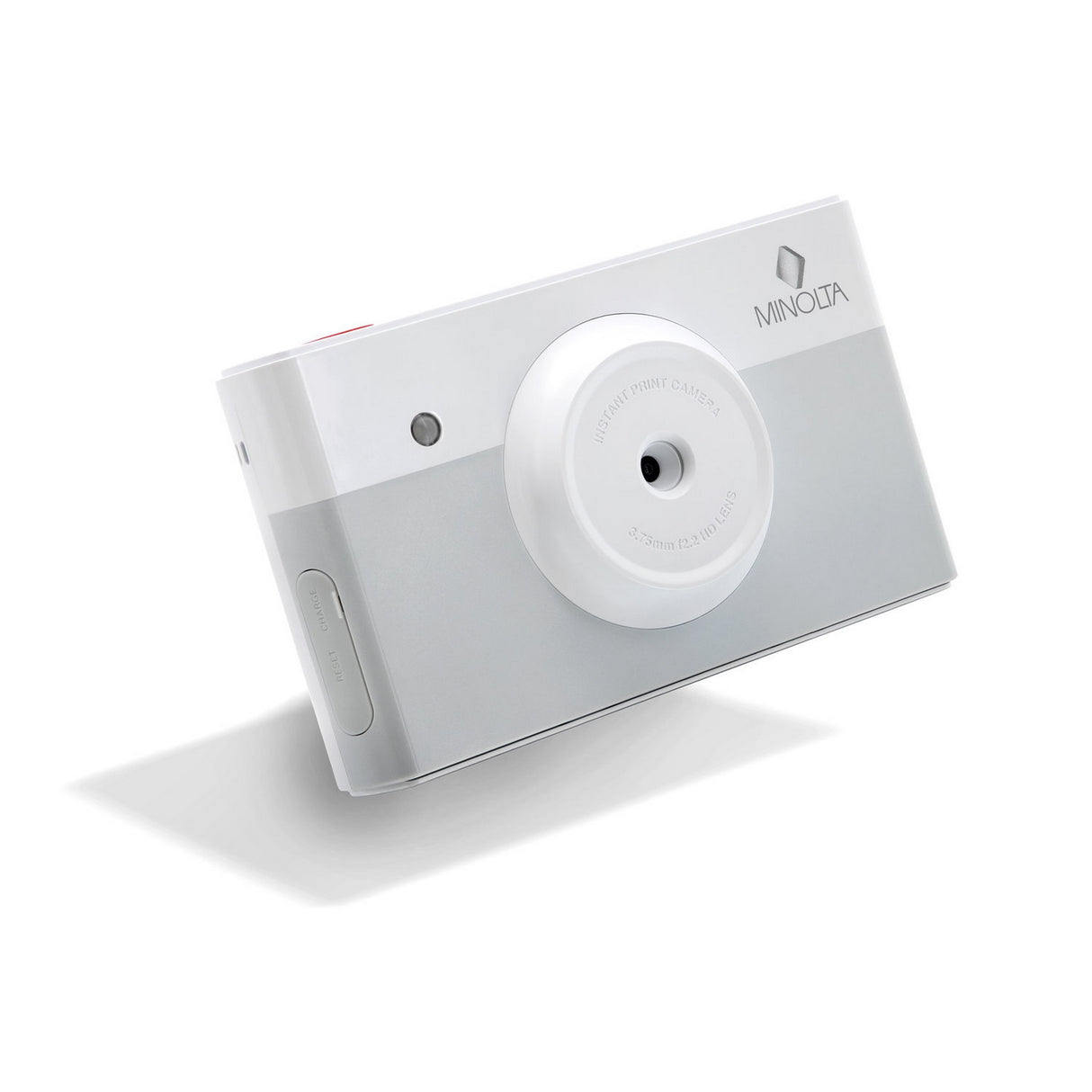 Minolta Instant Print Digital Camera, Gray