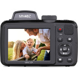 Minolta MN40Z-BK 20MP 40x Optical Zoom Wi-Fi Bridge Camera