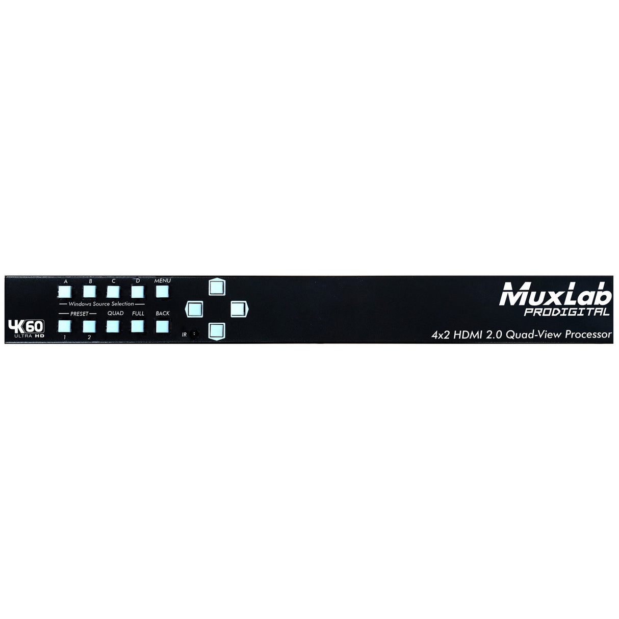 MuxLab 500446 4x2 HDMI 2.0 Quad-View Processor