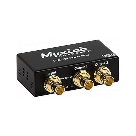 MuxLab 500727 12G-SDI 1 x 4 Splitter