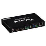 MuxLab 500850 KVM HDMI Over IP PoE Extender Deluxe 4K30 for Networked AV Systems
