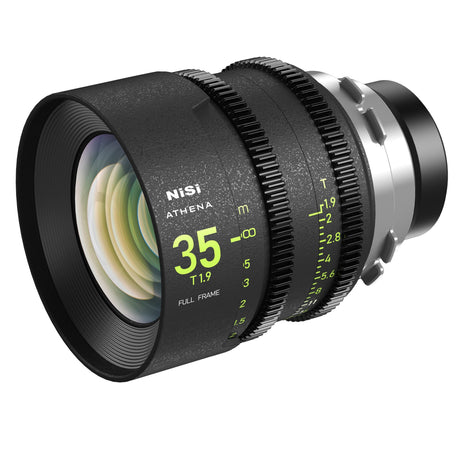 NiSi NIC-ATH-35PL 35mm ATHENA PRIME Full Frame Cinema Lens T1.9, PL Mount