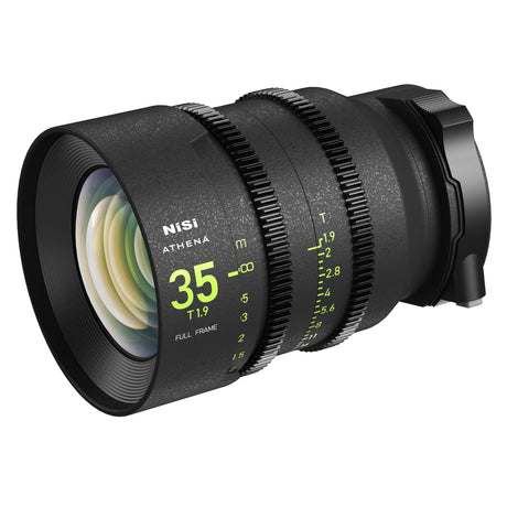 NiSi NIC-ATH-35RF 35mm ATHENA PRIME Full Frame Cinema Lens T1.9, RF Mount