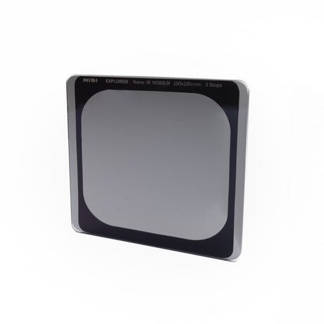 NiSi Explorer Collection 100x100mm Nano IR Neutral Density filter ND8 0.9 3 Stop