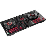 Numark Mixtrack Platinum FX 4‑Deck DJ Controller with Jog Wheel Displays