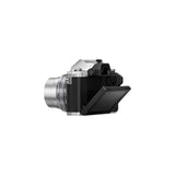 OM System E-M10 Mark IV Mirrorless Camera with 14-42mm EZ Lens, Silver