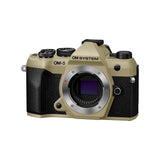 OM System OM-5 Mark II Weather-Sealed Mirrorless Camera Body, Sand Beige