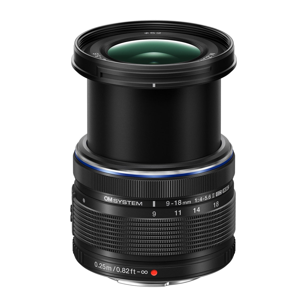 OM System M.Zuiko Digital ED 9-18mm f/4-5.6 II Ultra Wide Zoom Lens