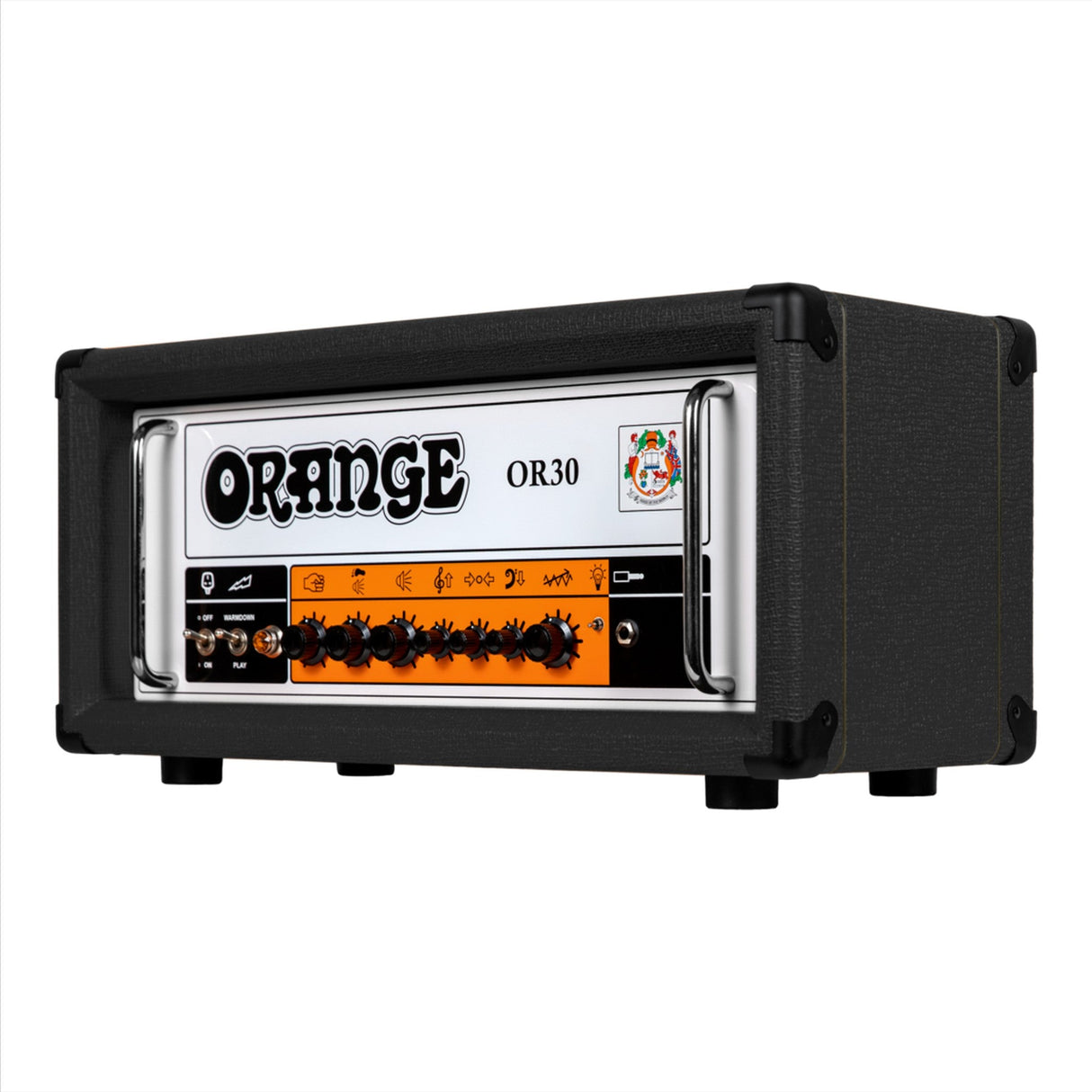 Orange OR30 30W All Valve Single Channel Amp Head, Black